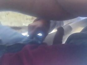 outdoor couple whilom before girlfriend fucking