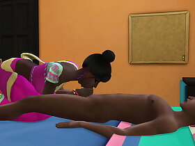 Indian stepmom finds their way virgin stepson sleeping after coming home foreign role of and sucks his dick while he sleeps then fucks with him and gets their way pregnant - Desi beamy boobs