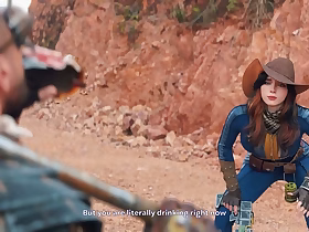 New Fallout Cosplay Porn Favoured Fox - Sucked And Fucked For A Sip Be required of Water With A Stranger